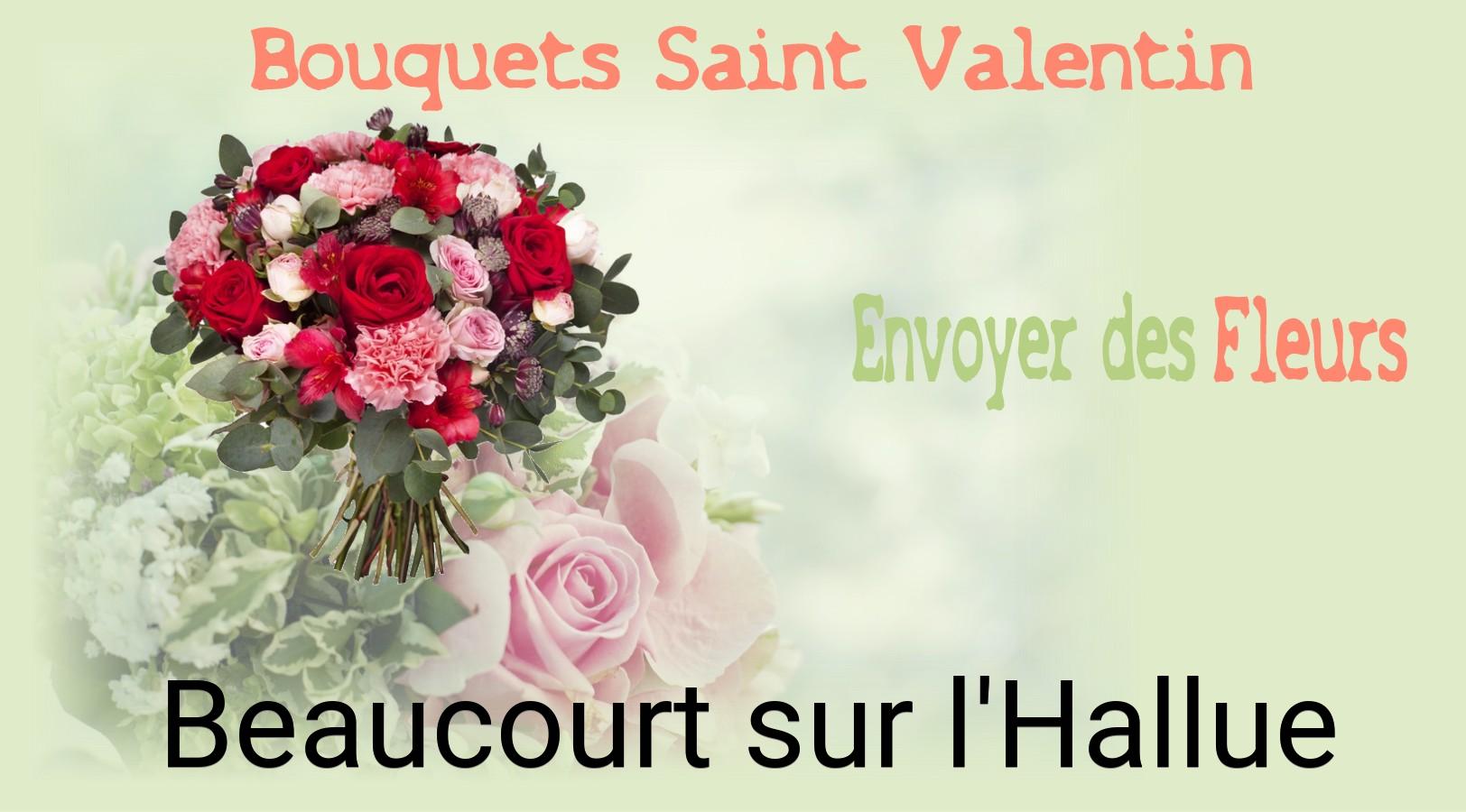 Roses de Saint-Valentin livrées à Beaucourt-sur-l'Hallue